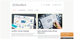 Desktop Screenshot of dijitalrank.com