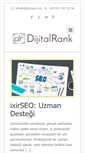 Mobile Screenshot of dijitalrank.com